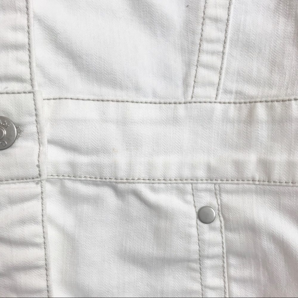 Cabi White Denim Jacket - Picture 4 of 6